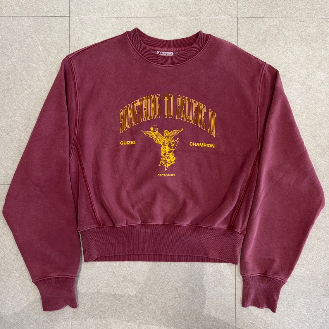 Champion × Guizio 리버스위브 스웻셔츠 상품이미지2