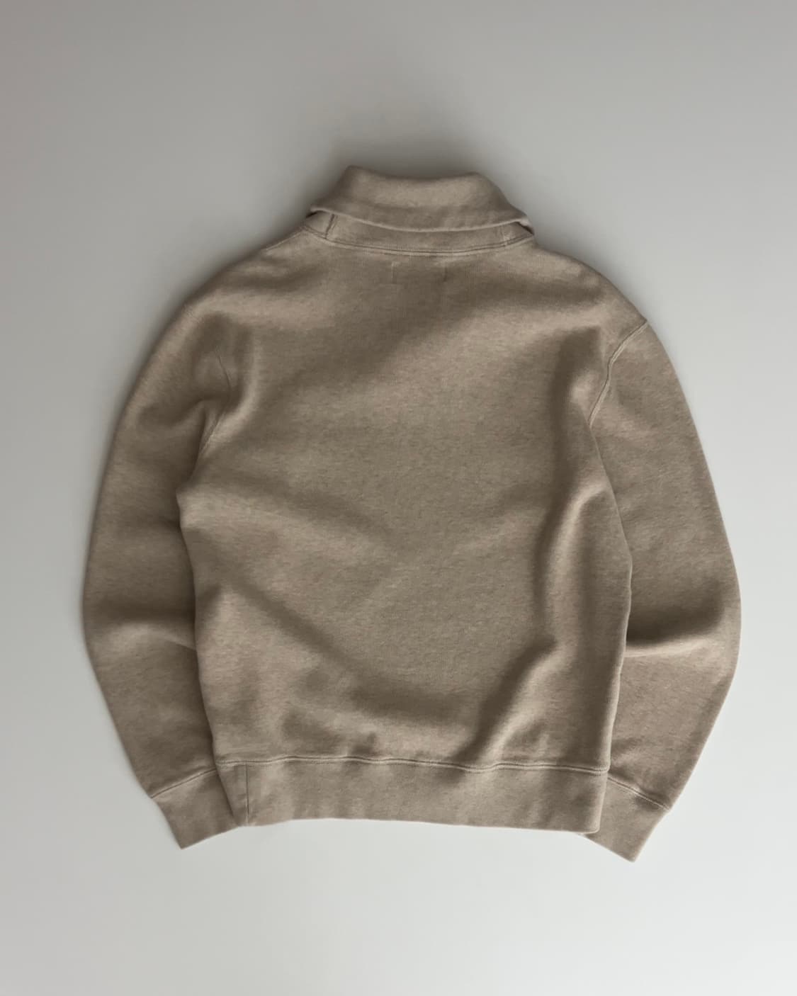 폴로 랄프로렌 베이지 숄카라 맨투맨 M 상품이미지6