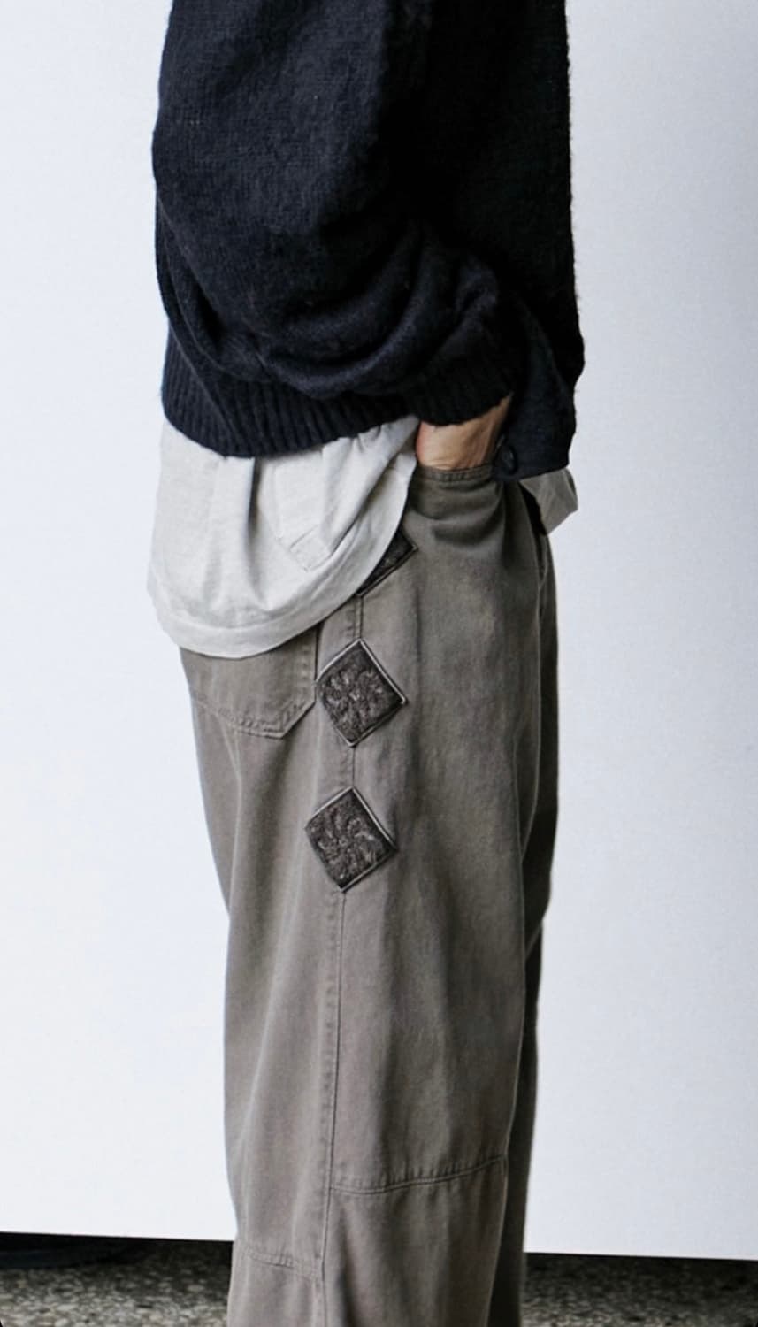 [2] 폴리테루 행크 고시마 카키그레이 상품이미지2