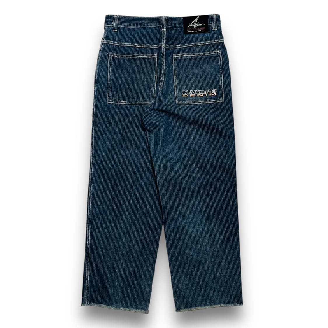 칼 카니 올드스쿨 23 Stripe 워시드 빈티지 데님 팬츠 상품이미지4