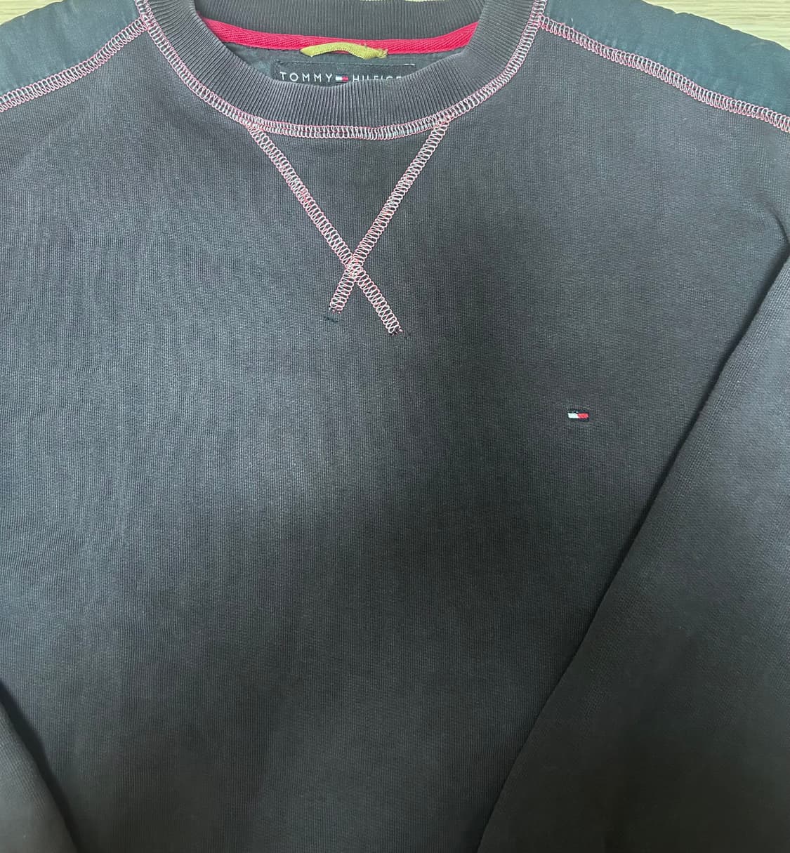 타미힐피거 네이비 맨투맨 L 상품이미지2