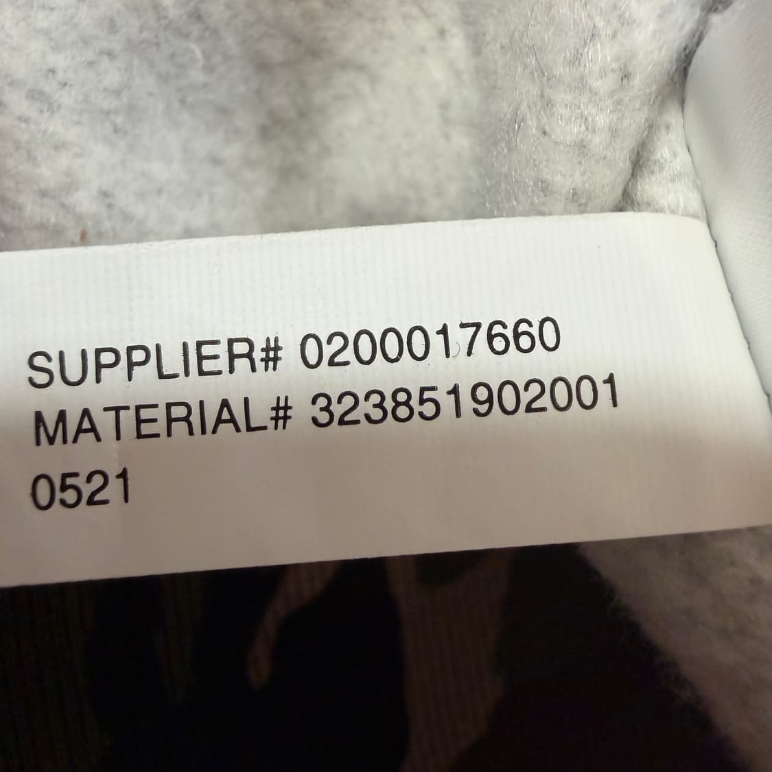 폴로 랄프로렌 카모 플라쥬 컬러블럭 후드집업 상품이미지7