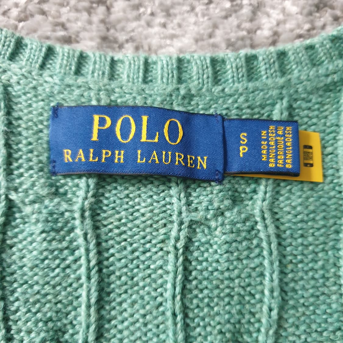 폴로 랄프로렌 케이블 니트 조끼 상품이미지2