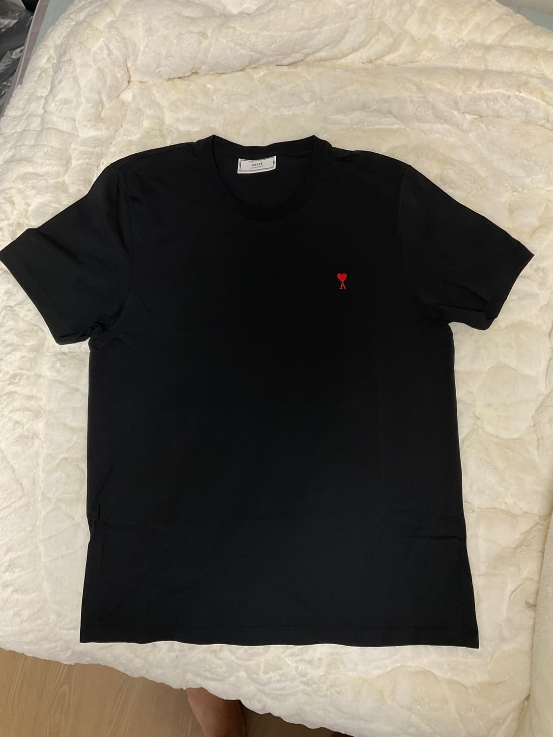 아미 기본 반팔 블랙 XL 상품이미지1