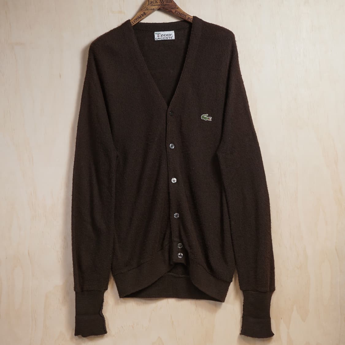 1960s 라코스테 Orlon 아크릴 가디건 상품이미지2