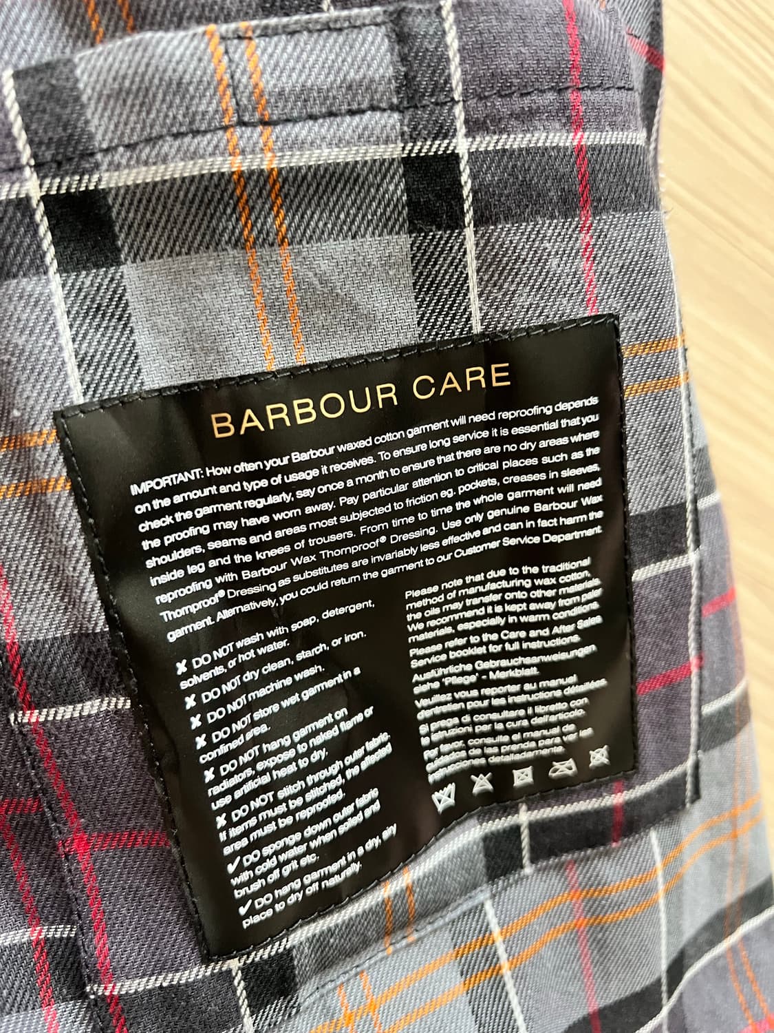 바버 화이트라벨 (일본판) 오버사이즈 뷰포트 40 블랙 상품이미지3