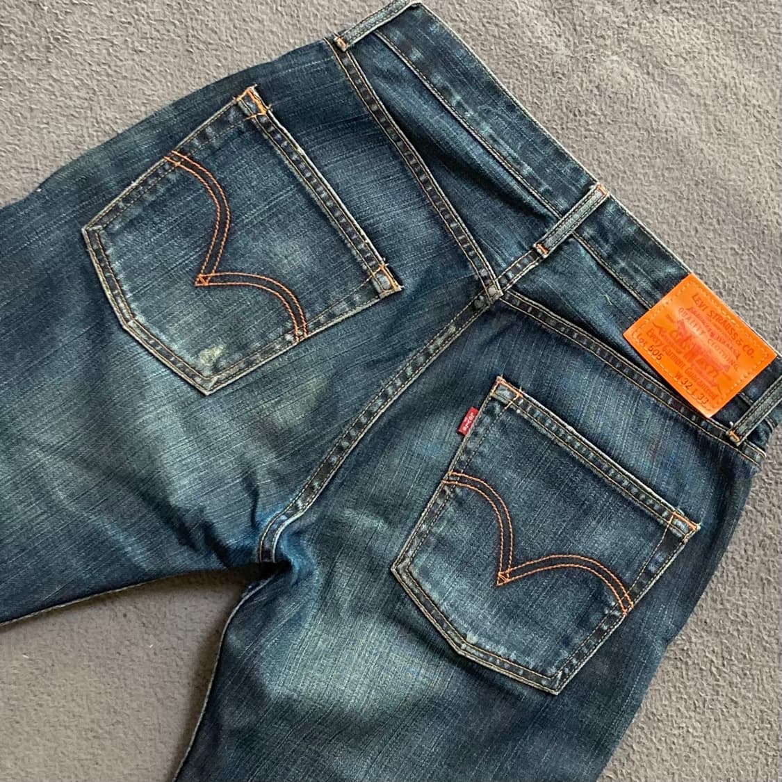 리바이스 505 데님팬츠 W32 L33 상품이미지4