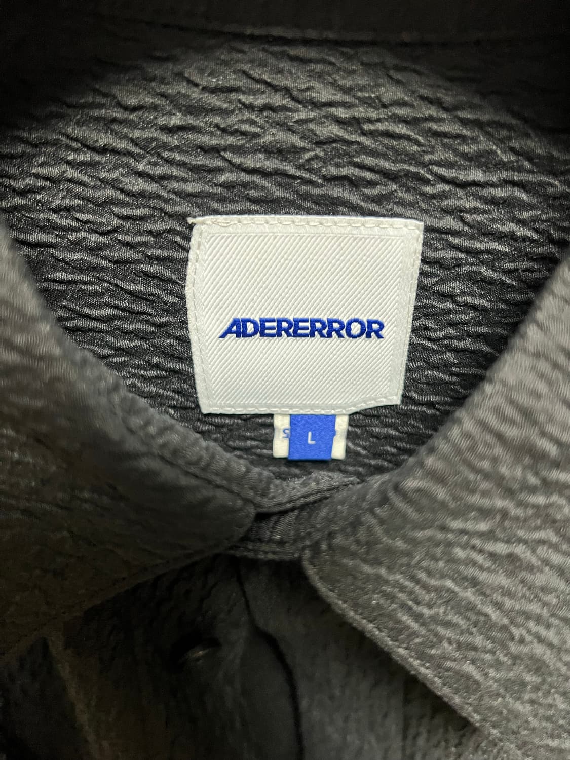 아더에러 블랙 셔츠 L 상품이미지3