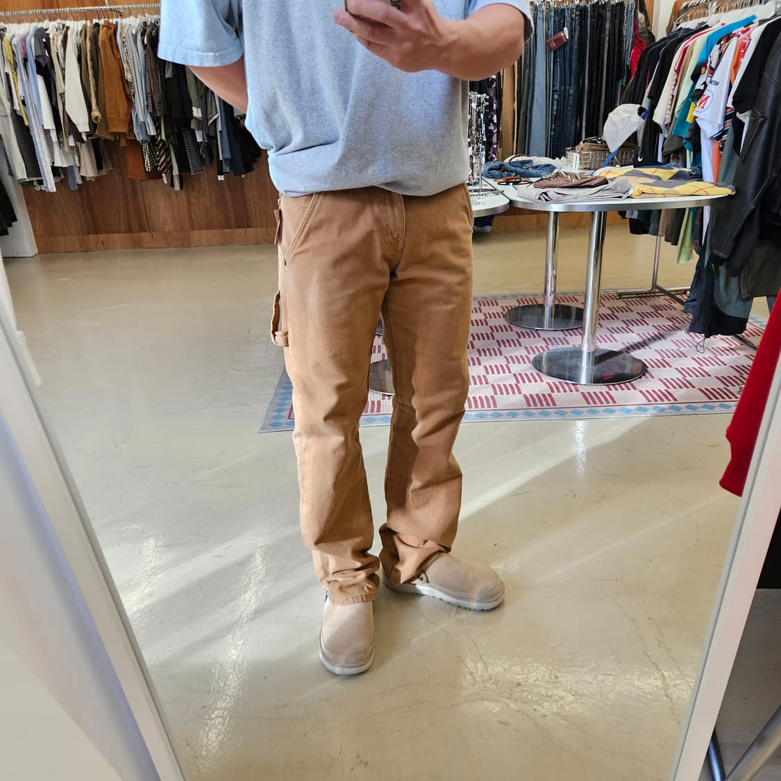Dickies 디키즈 덕 팬츠 워크팬츠 카펜터팬츠 30인치 플란넬 소재 상품이미지10