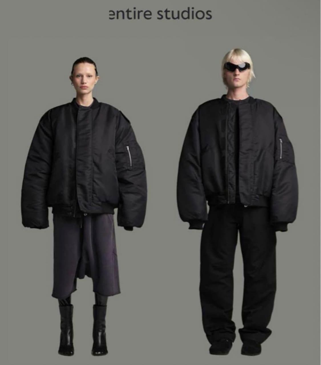 엔타이어 스튜디오 v-22 봄버 L 상품이미지2