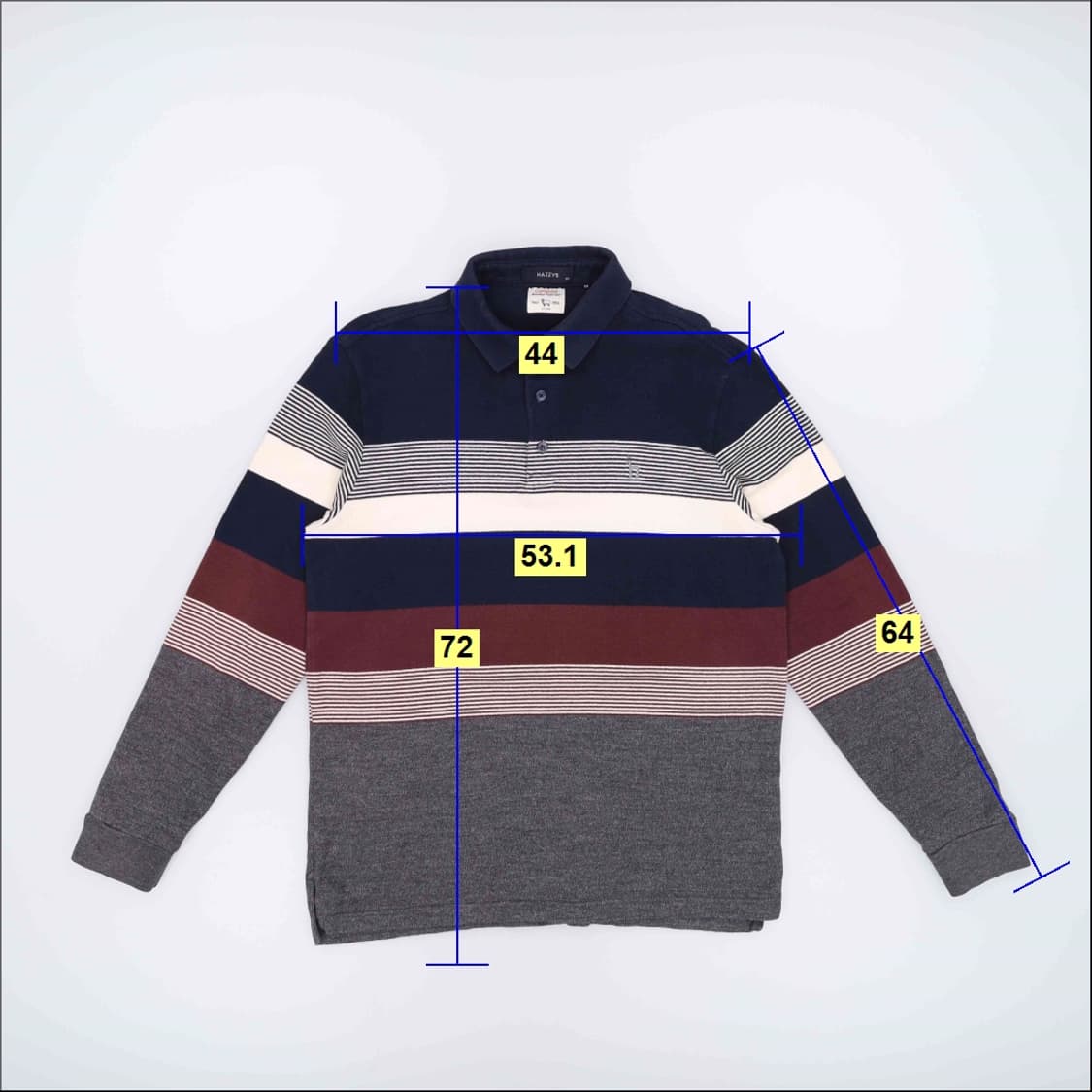 100 헤지스 코메리노 피케 카라 긴팔 티셔츠 4281 상품이미지6