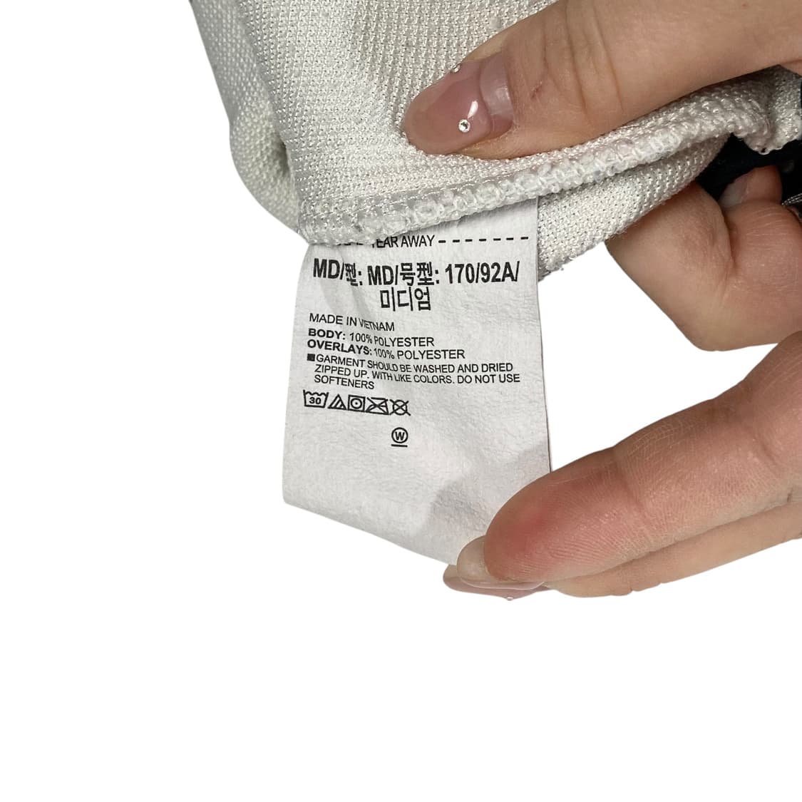 언더아머 배색 플리스 집업 베스트 상품이미지4