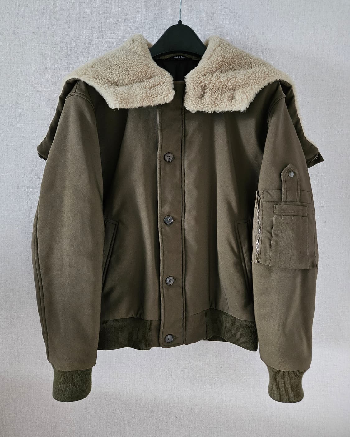 14AW 마르지엘라 밀리터리 봄버 상품이미지1