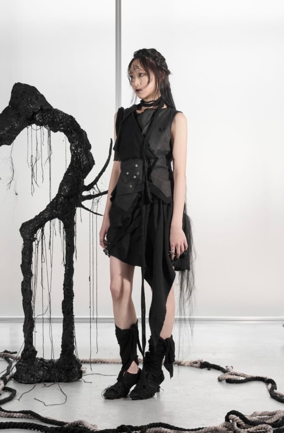 하르테올뎀 로우컷 벌룬 스커트 Rawcut Ballon Skirt 상품이미지1