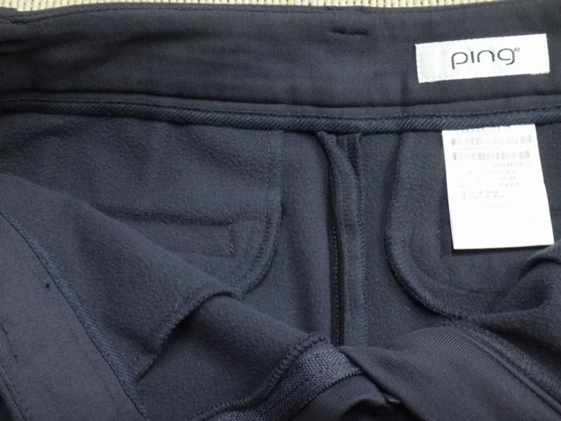 (64cm) 핑 ping 여성 솔리드 심플 기모 팬츠 상품이미지7