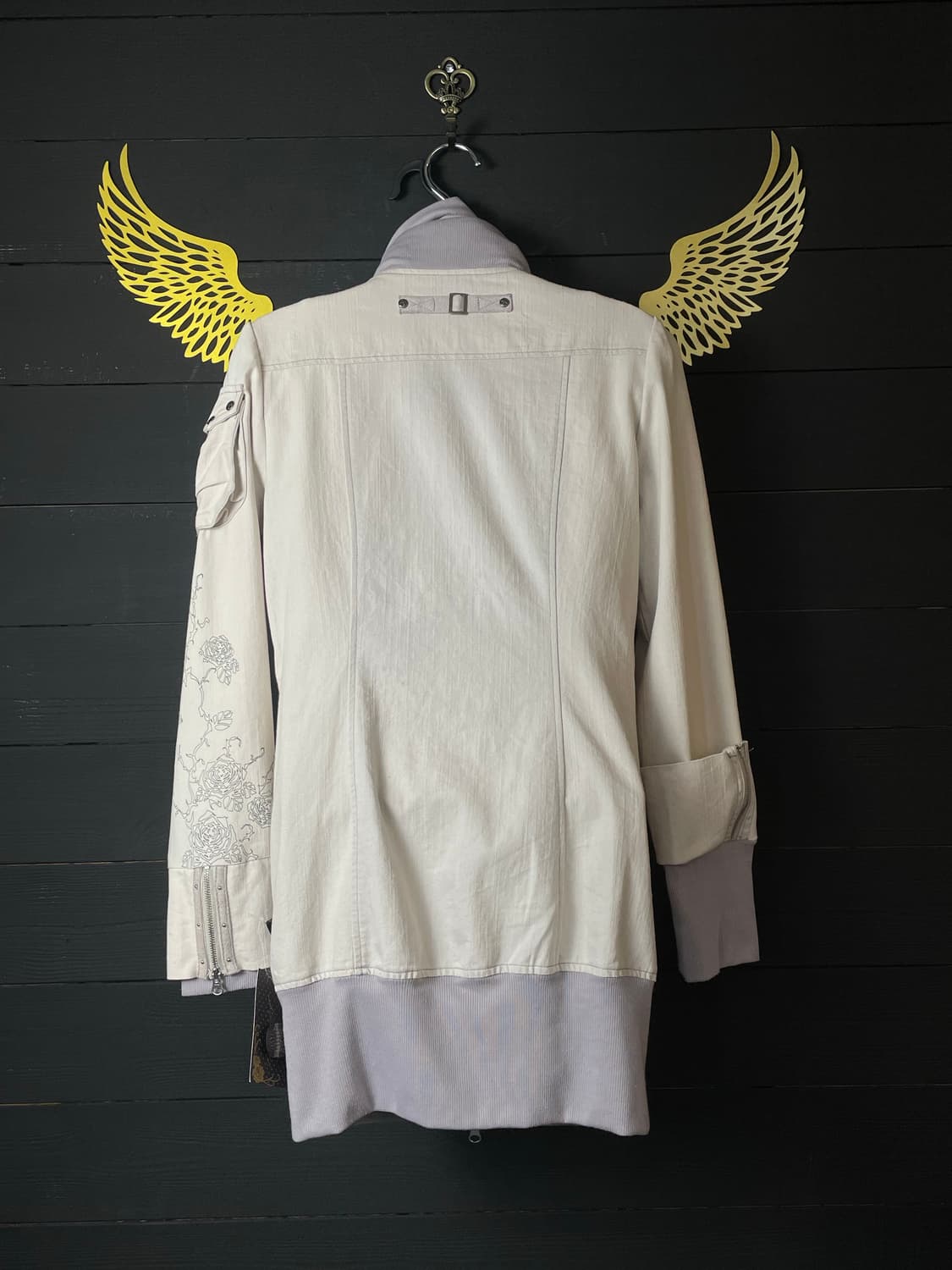 OZZ ON 오즈온 펑크 페어리 라벤더 아이보리 레이어드 조끼&자켓 상품이미지9