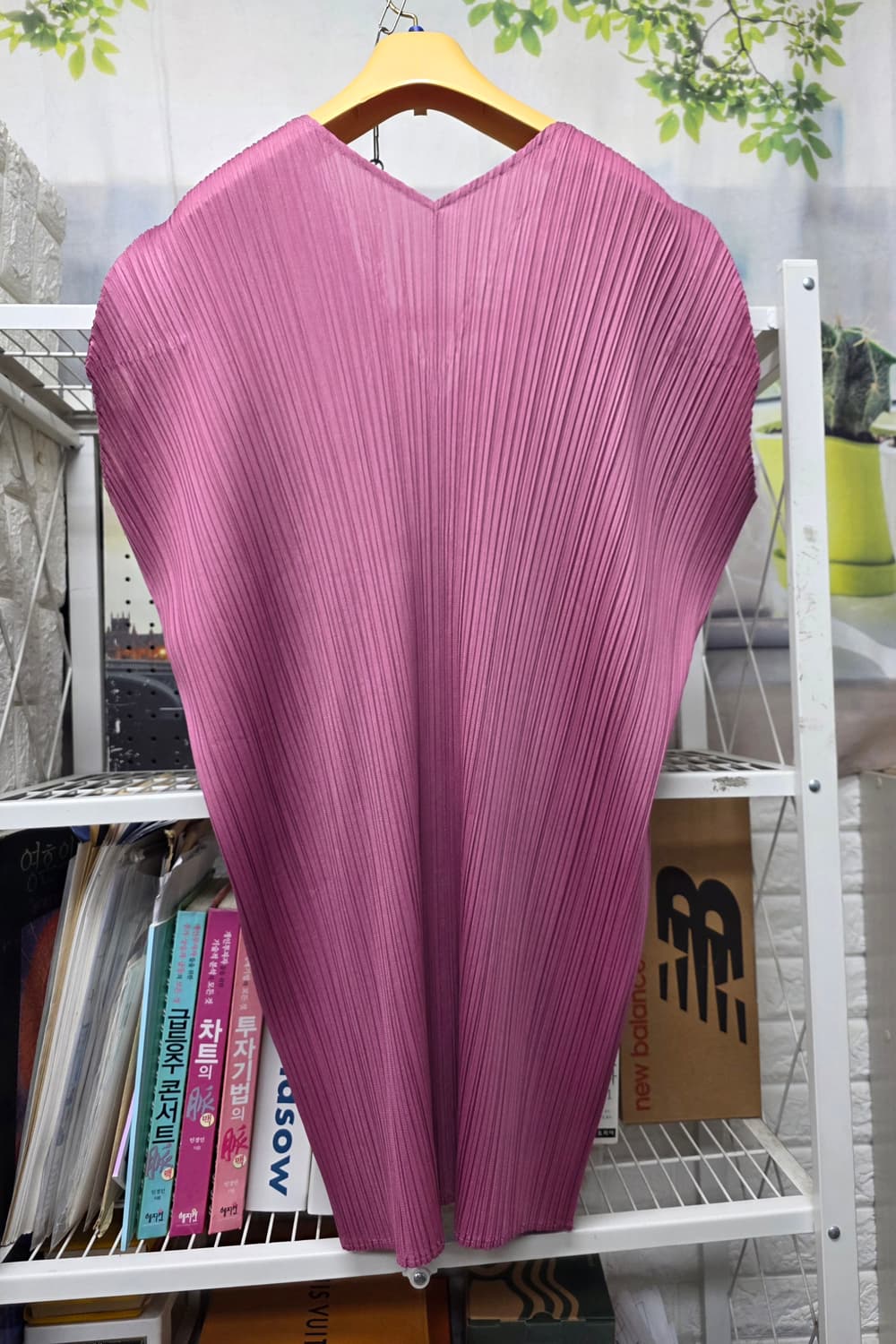 플리츠플리즈 이세이미야케 캡소매 원피스 55~66 여름원피스 WM53 상품이미지2