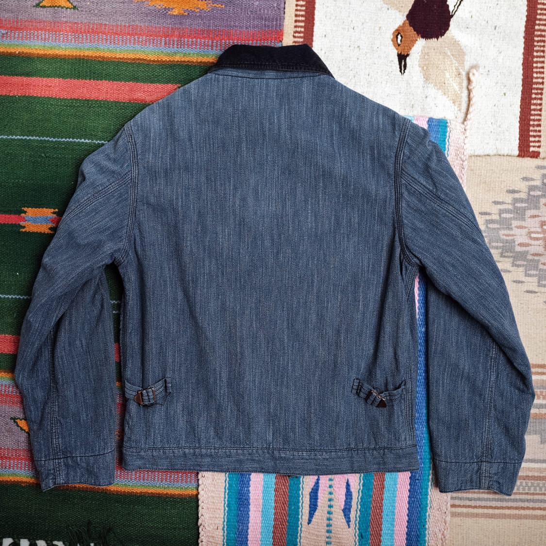 웨어하우스 라인드 스포츠 자켓-블루 36사이즈 (추천 55) 상품이미지6