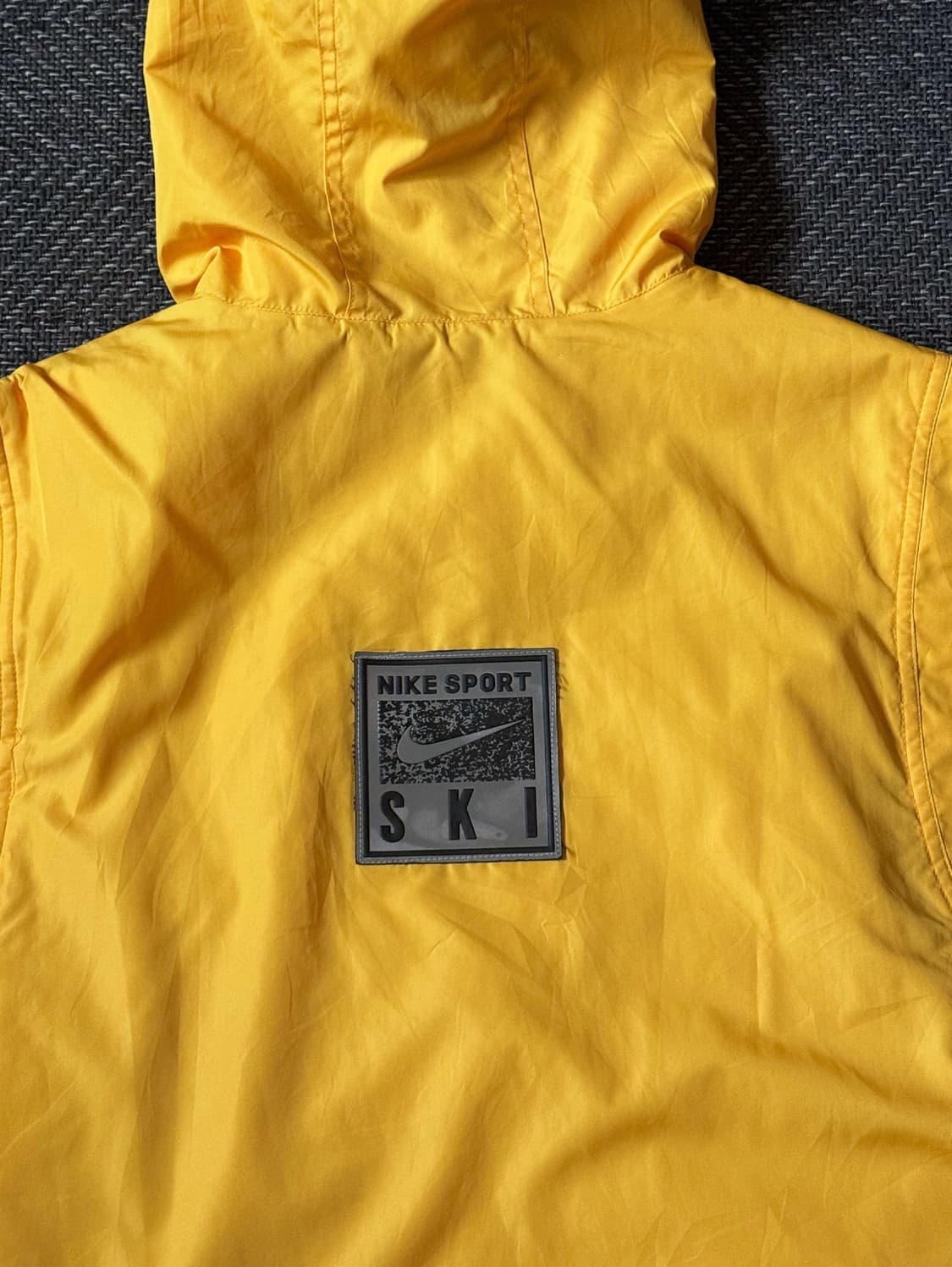 90s 나이키 스포츠 SKI 옐로우 아노락 베스트 (105-110) 상품이미지8
