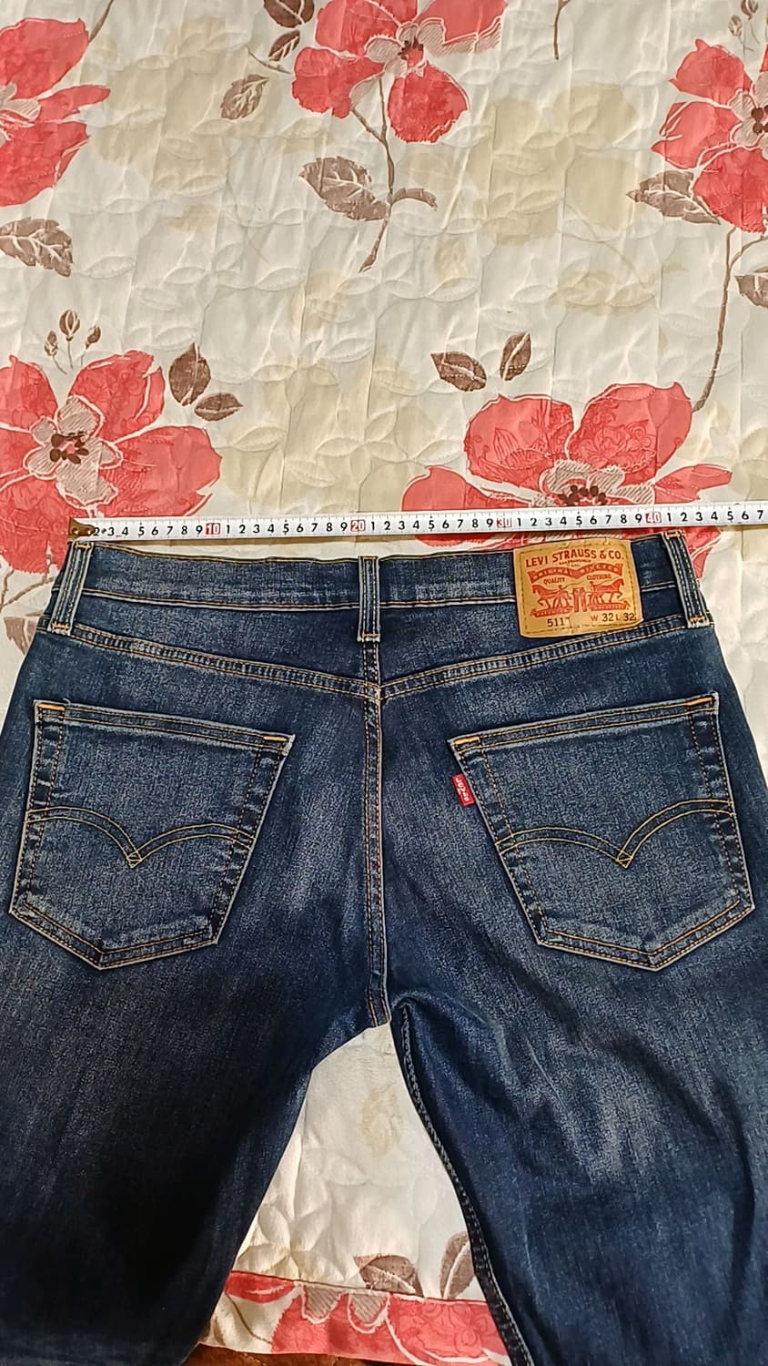 리바이스 511 슬림스판청바지 32인치 기장104 상품이미지7
