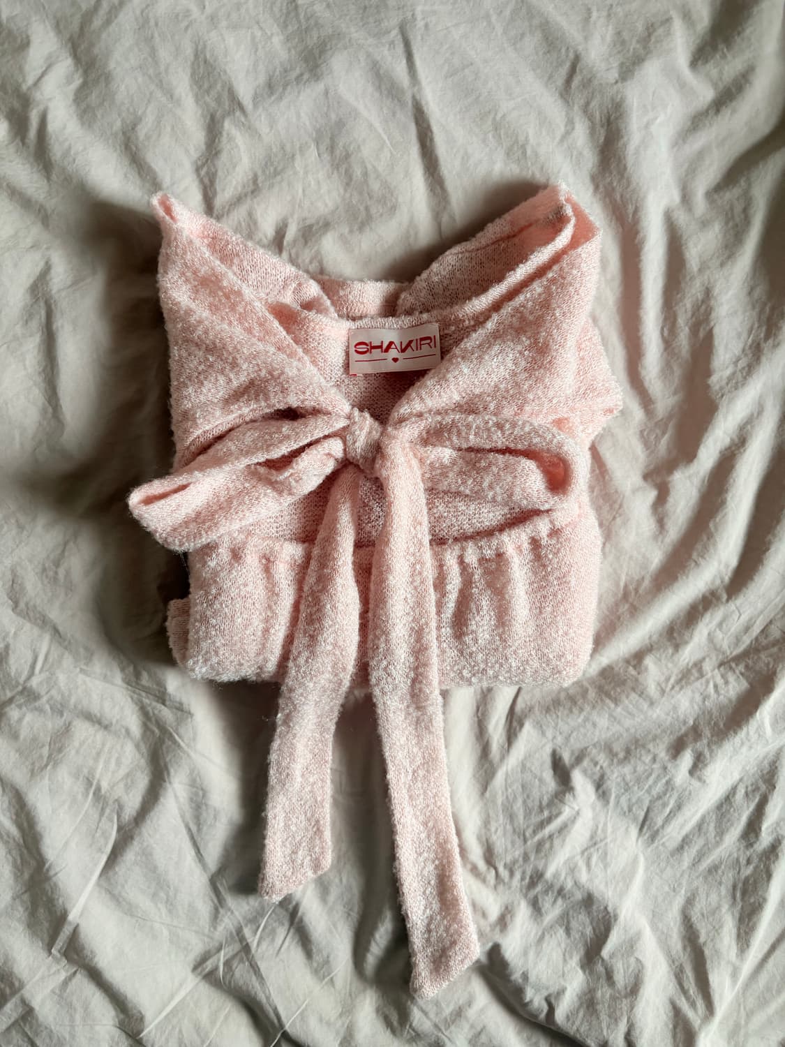 [미발매 제품] 샤키리 리본 니트 상품이미지4