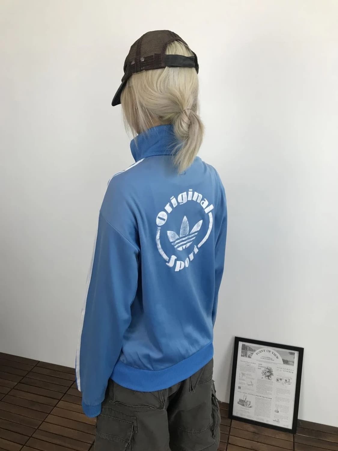 Adidas Originals Sky Blue Sport TrackTop 상품이미지1