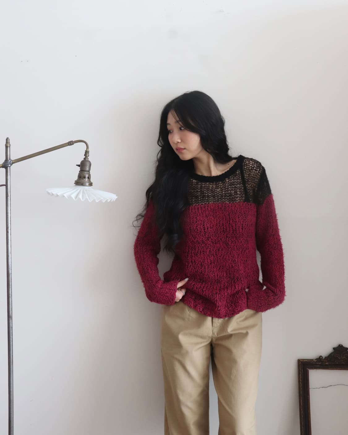 [Hysteric Glamour] Mohair Blend Knit 상품이미지1