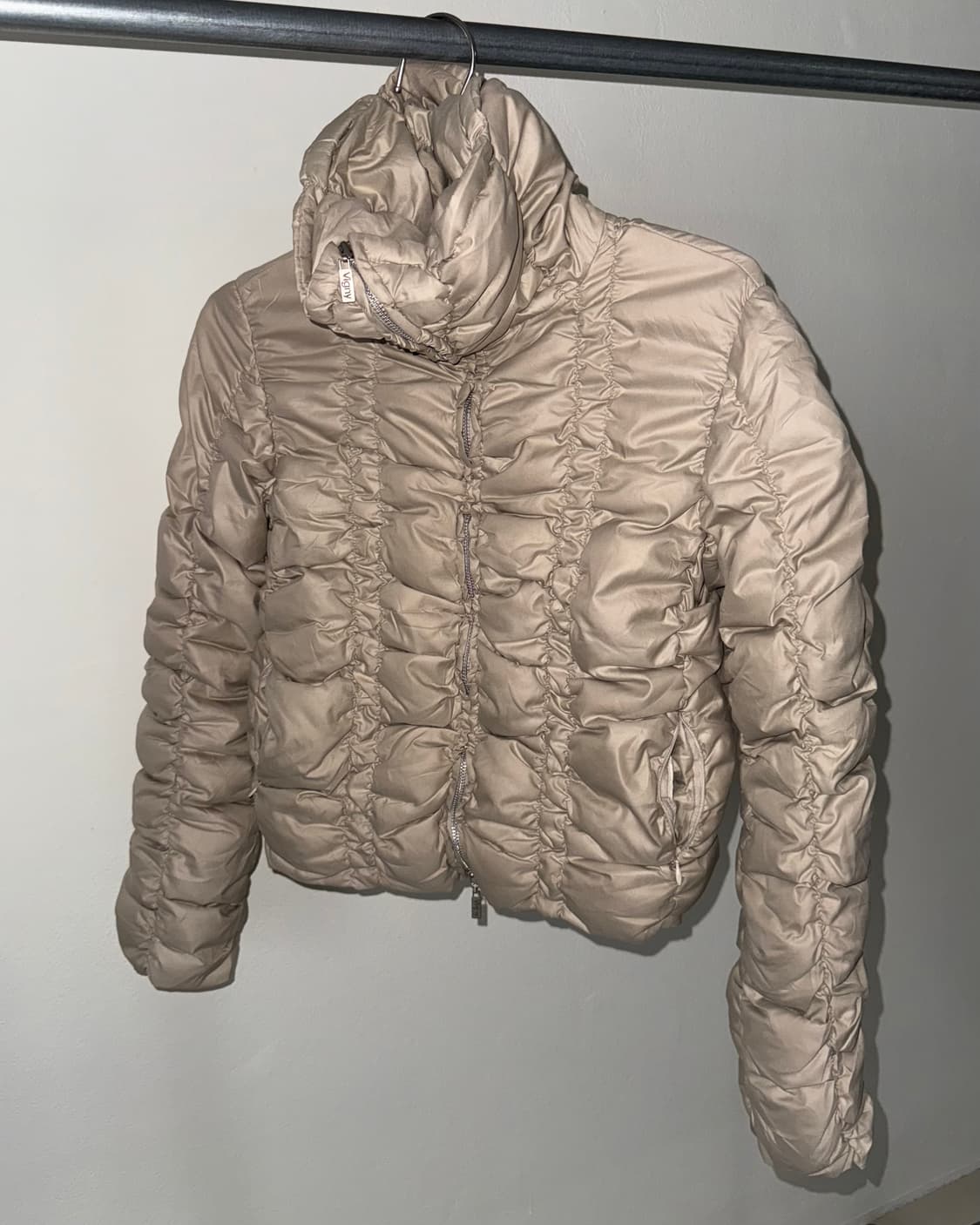 빈티지 셔링 패딩 상품이미지3