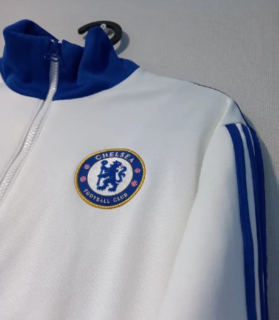 아디다스 희귀 첼시 흰파 화이트 블루 트랙탑 저지 져지집업 95 상품이미지2
