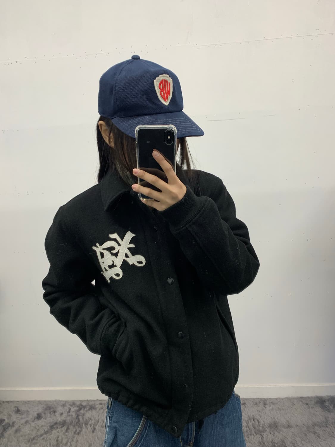 X large 멜톤 자켓 상품이미지1