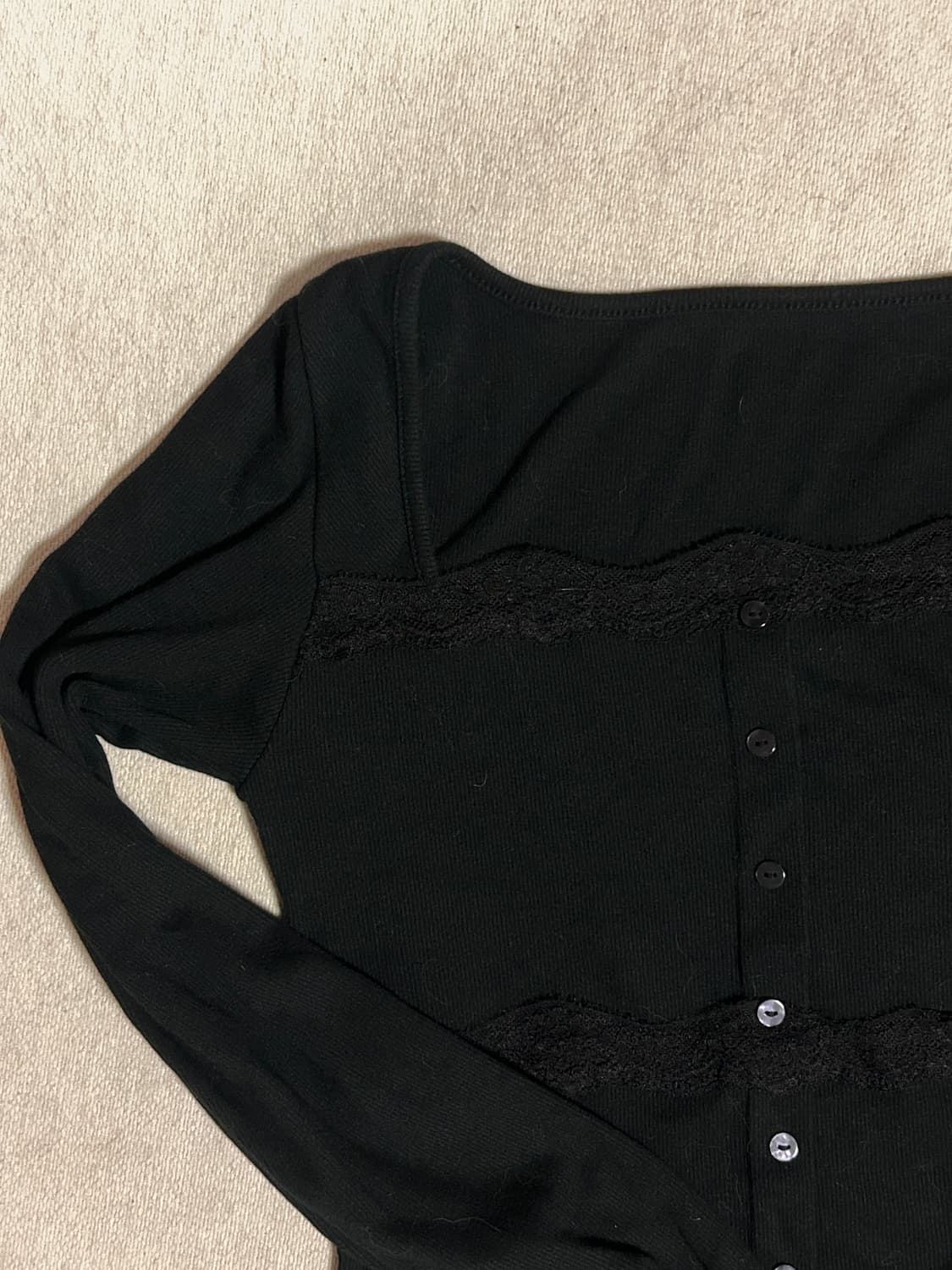 제니오  벨 레이스 가디건 환승연애 현지 착용 상품이미지10