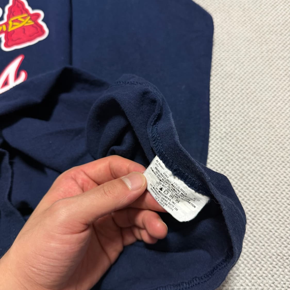 MLB 애틀랜타 브레이브스 긴팔 티셔츠 상품이미지3