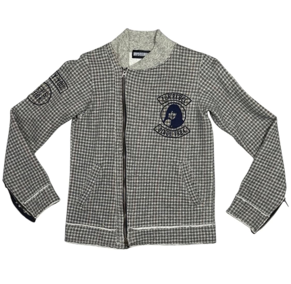 히스테릭 글래머 아카이브 울 캐시미어 혼방 히스걸 라이더 자켓 상품이미지1