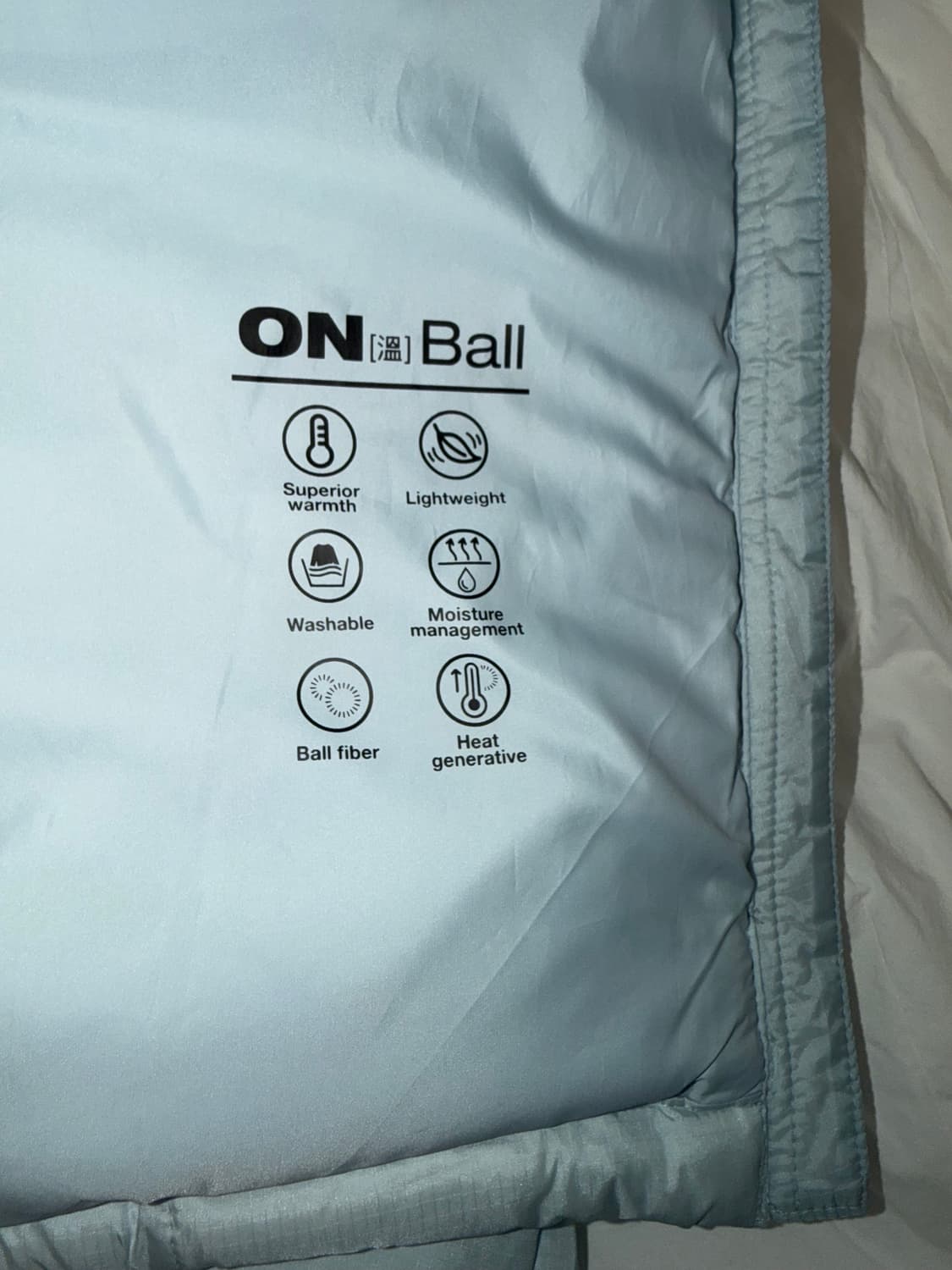 노스페이스 경량패딩 웨이브 LT 온 자켓 라이트블루 (M) 상품이미지6