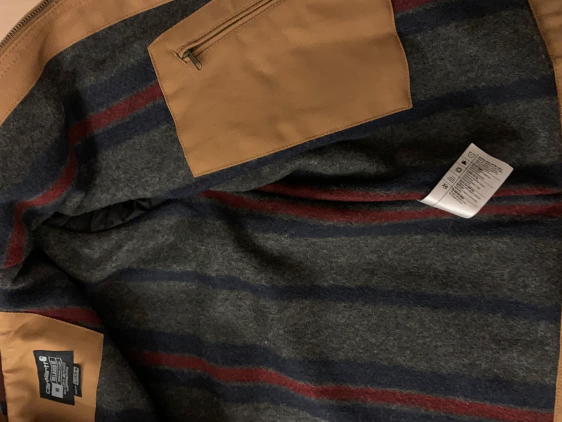 (M)칼하트 디트로이트 자켓 브라운 상품이미지3