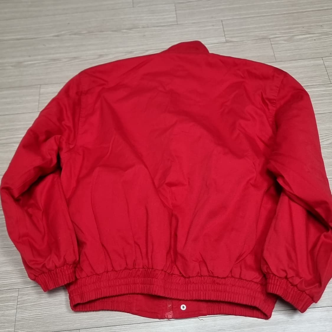 한국제 80년대 빈티지 휠라 스키팀 레드 패딩 자켓(105) 상품이미지2