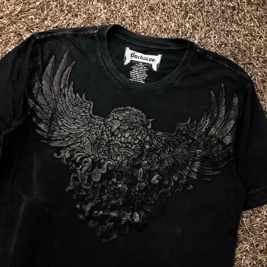 버커루 Y2K 오리엔탈 펑크 티셔츠 상품이미지2