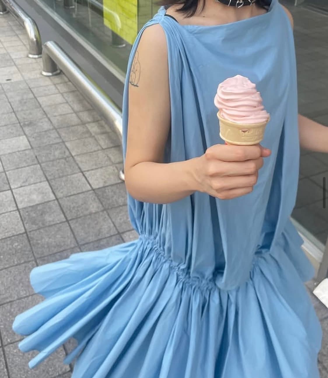 베이스레인지 코튼 드레스 상품이미지2