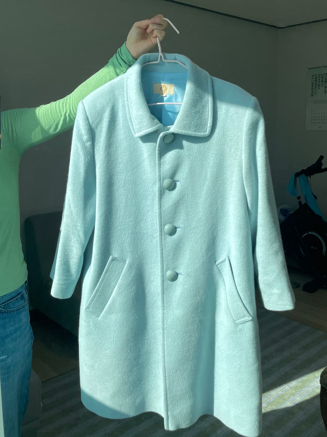 Macy club new york 모100 봄 코트 일본 빈티지 상품이미지6