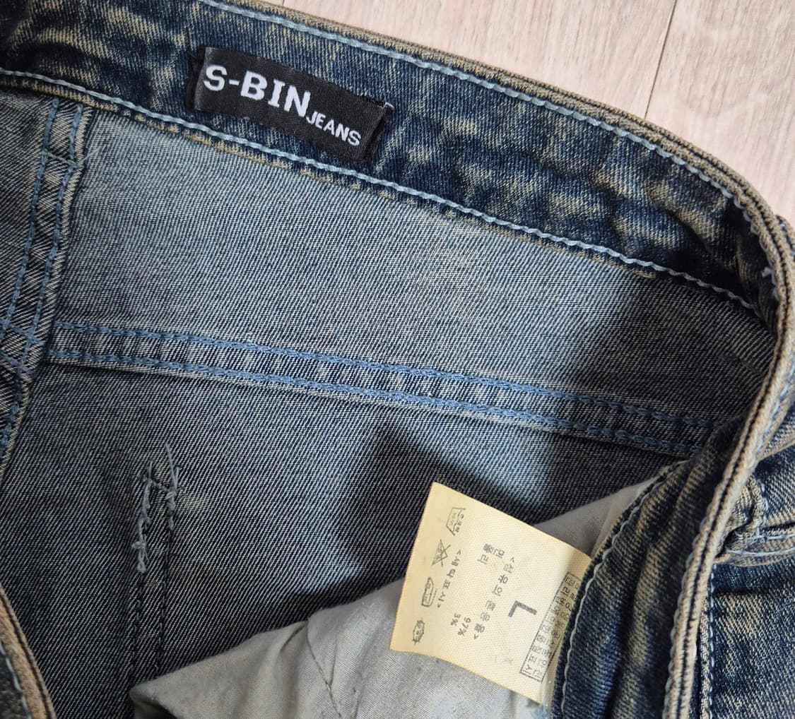 워싱 부츠컷 데님팬츠 상품이미지3