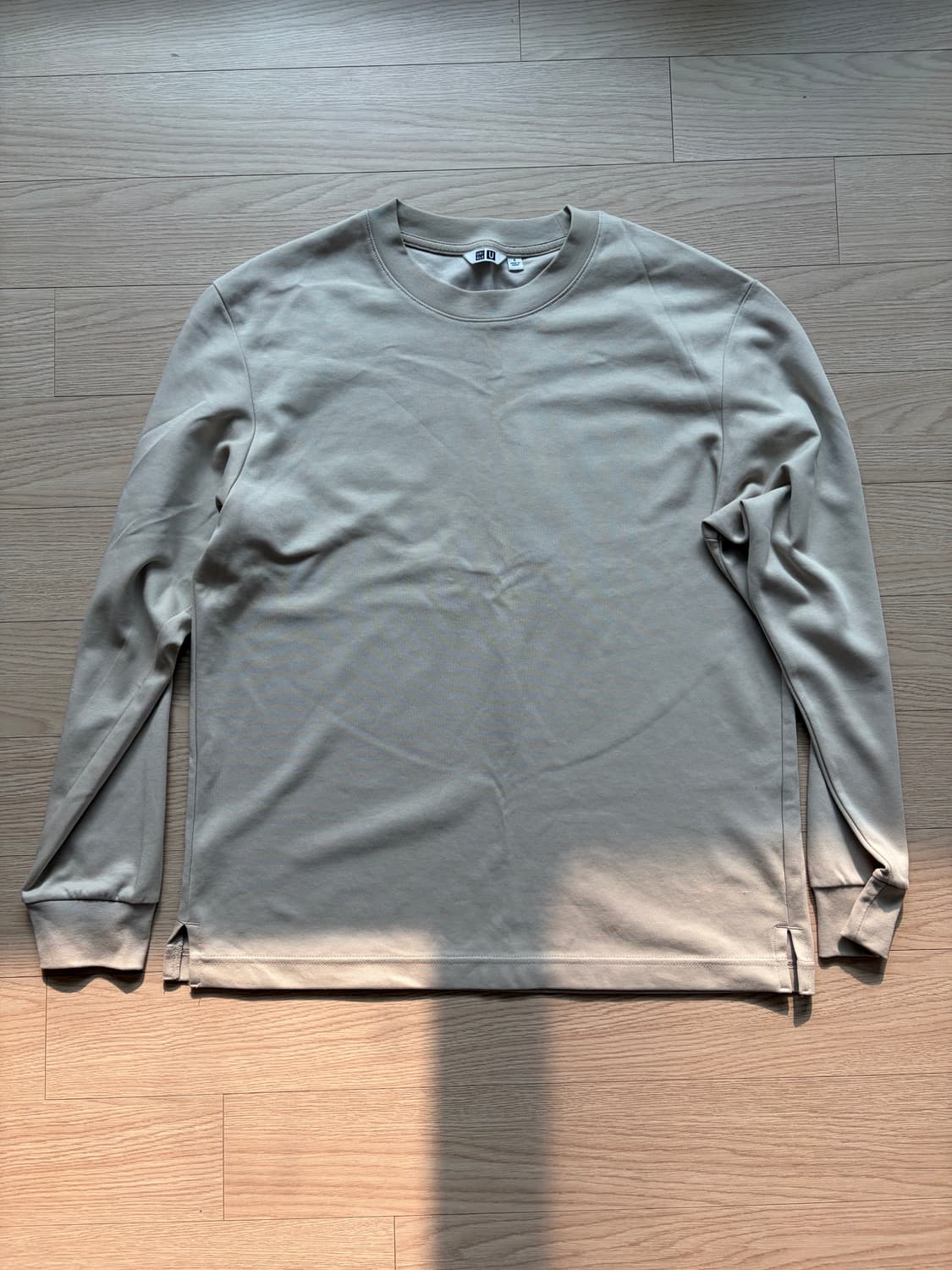 유니클로u 에어리즘 코튼 롱슬리브 2장 상품이미지1