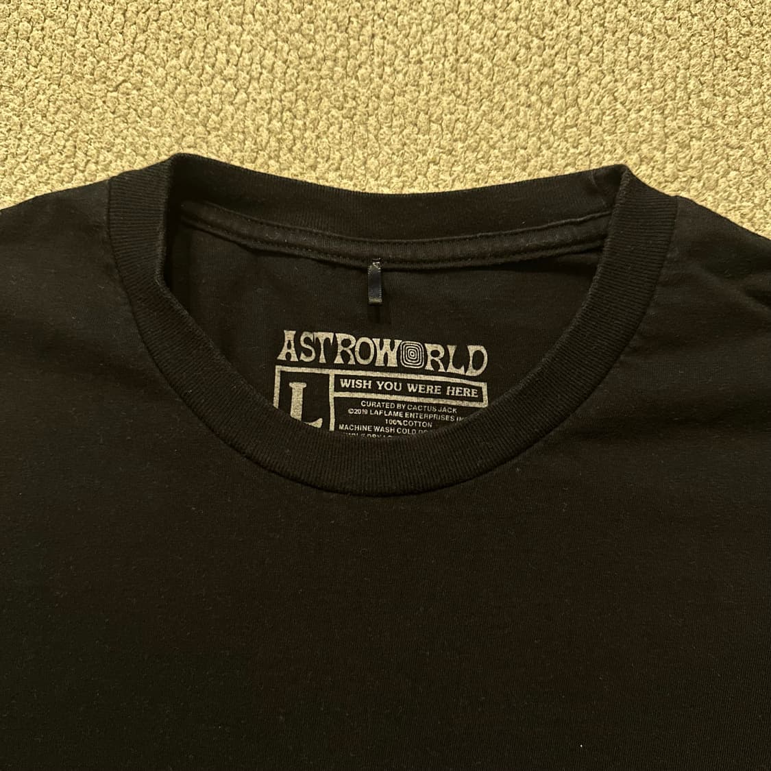 트래비스 스캇 아스트로월드 투어 공식 머천 티셔츠 상품이미지6