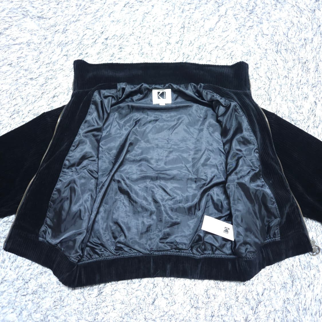 코닥) S 여자 코듀로이 밸벳 집업점퍼 / 왕눈이샵 상품이미지8