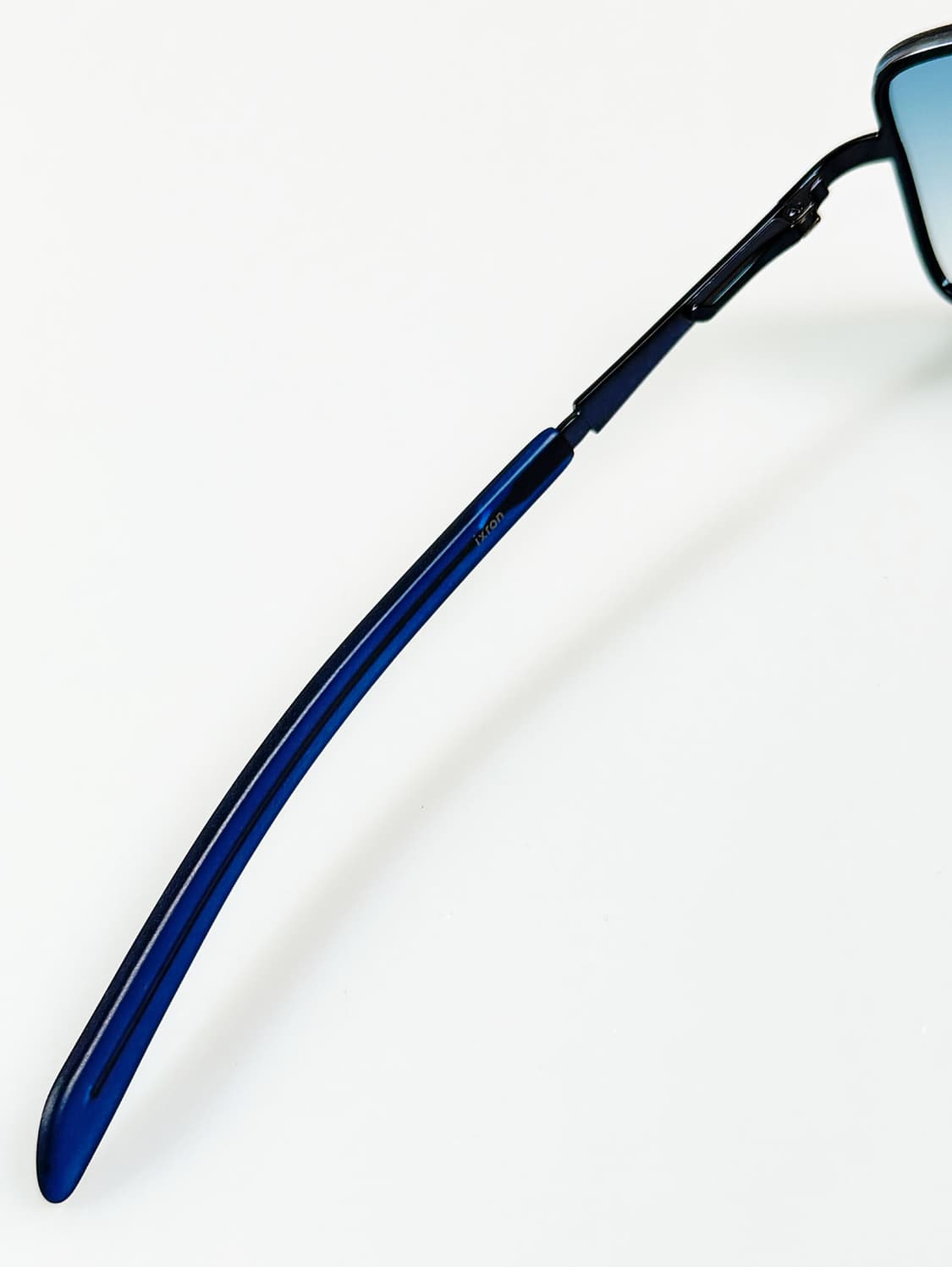 90s IXRON 무테 스퀘어 블루틴트 빈티지 선글라스 상품이미지7