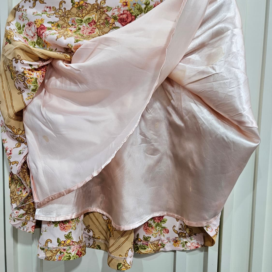 플라워 패턴 스커트 빈티지 스타일 상품이미지5