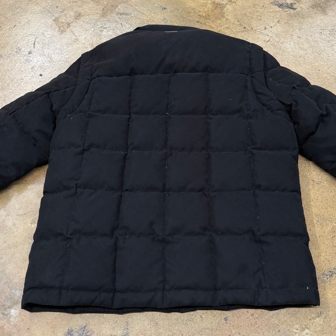 [정품/100] 헨리코튼 블랙 다이아몬드 패딩 점퍼 b14 상품이미지4