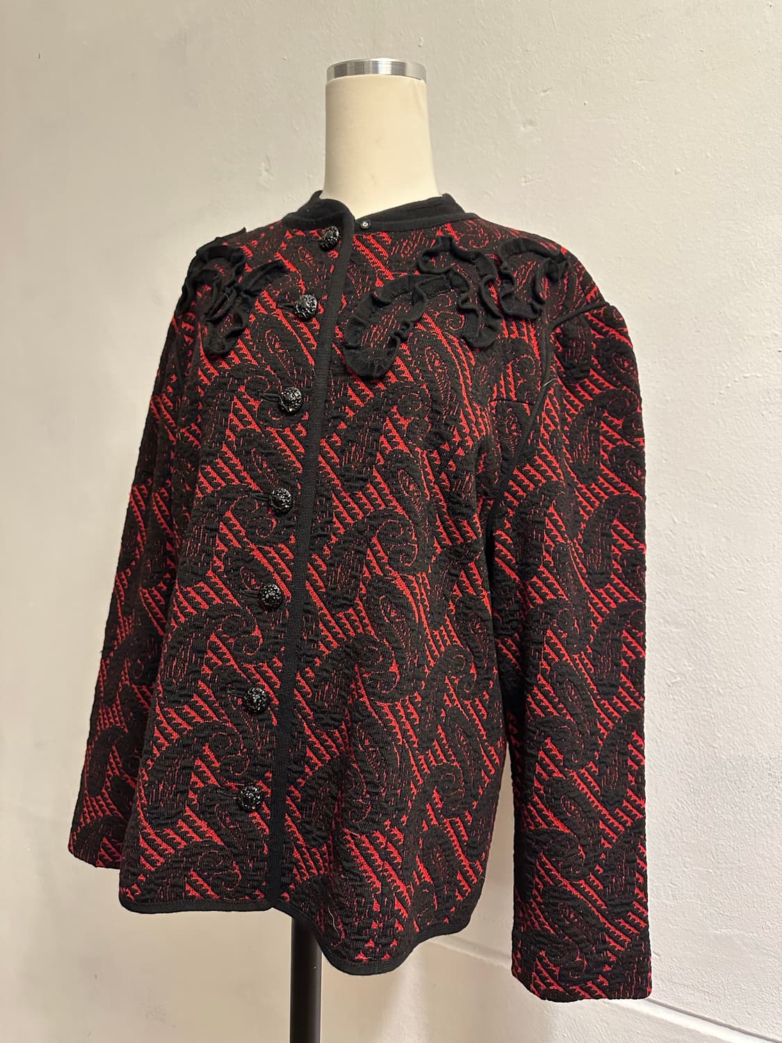 Awagolf 페이즐리 가디건 상품이미지5