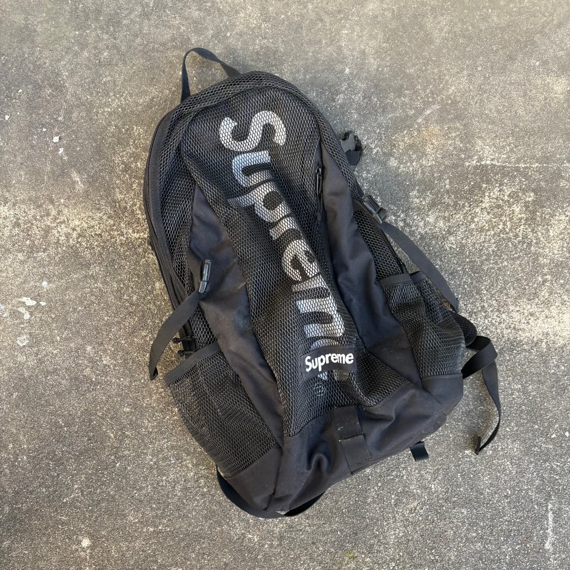 20ss 슈프림 블랙 백팩 상품이미지1