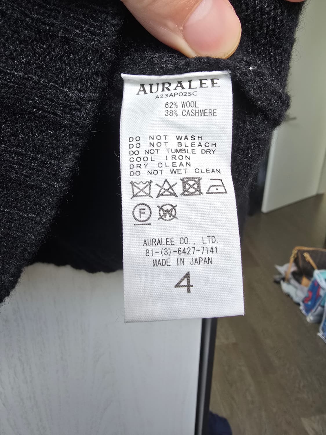 SHETLAND WOOL CASHMERE KNIT 상품이미지4