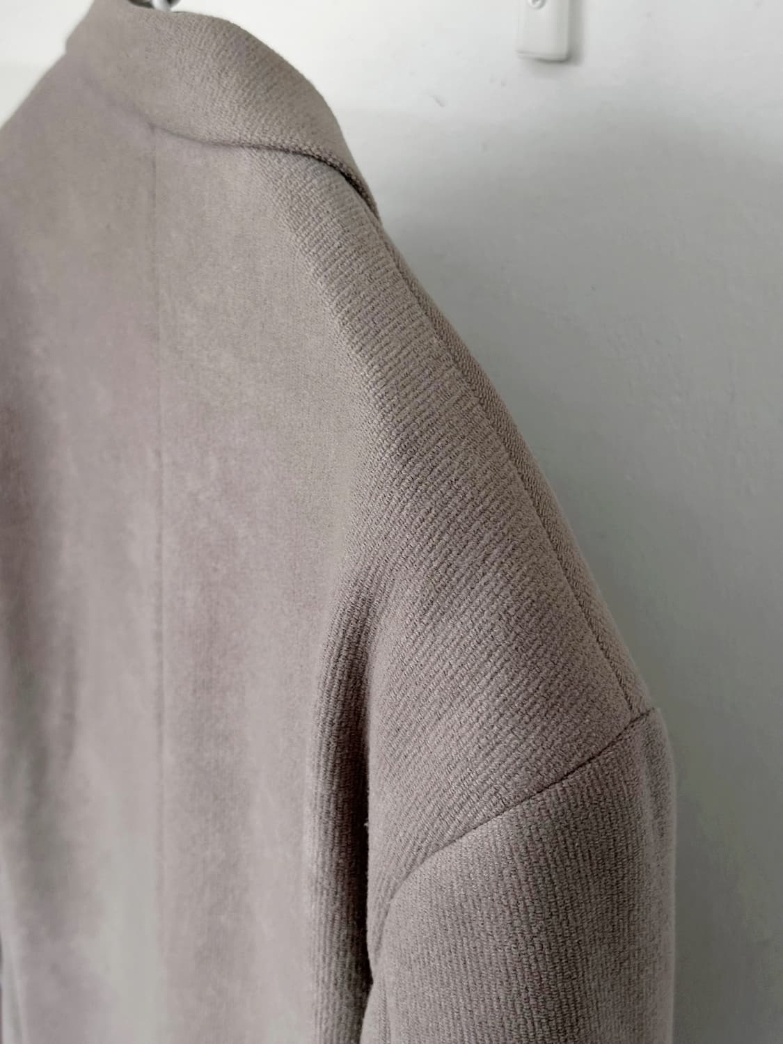 Micro boucle fabric over jacket 상품이미지9